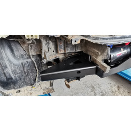 Площадка РИФ под лебёдку в штатный бампер Nissan Patrol Y62 2010+
