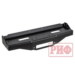 Площадка РИФ под лебёдку в штатный бампер Nissan Patrol Y62 2010+