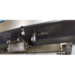 Площадка РИФ под лебёдку в штатный бампер Nissan Patrol Y62 2010+