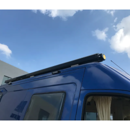 Маркиза автомобильная РИФ 3,5х2,5 м кассетная с электроприводом, корпус черный