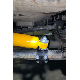 Демпфер РИФ рулевой с кронштейнами УАЗ Патриот, Профи 2019+ лифт 30-50 мм