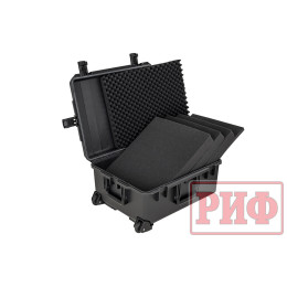 Кейс защитный ударопрочный РИФ 625x500x297 мм на колесах с телескопической ручкой IP67