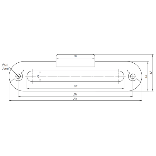 Клюз лебедки для стального троса