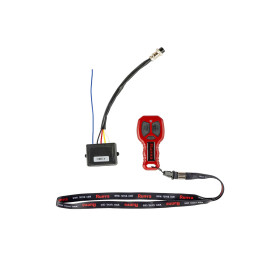 Лебёдка электрическая 12V Runva 3500A lbs 1588 кг (синтетический трос)