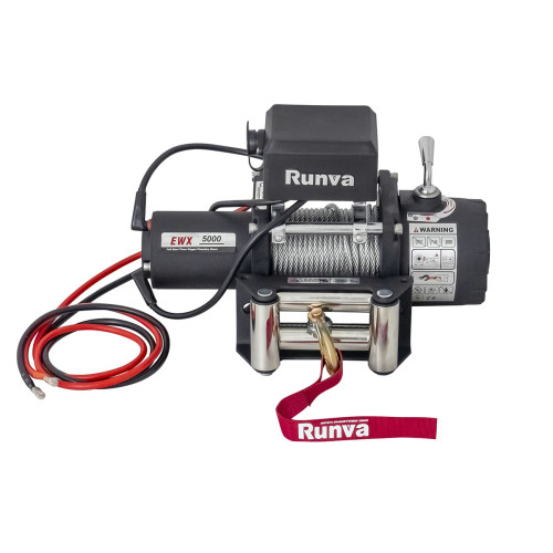 Лебёдка  автомобильная электрическая 12V Runva 5000  lbs 2268 кг