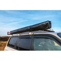 Маркиза автомобильная РИФ веерная, безопорная 2,3х2 м (правая)