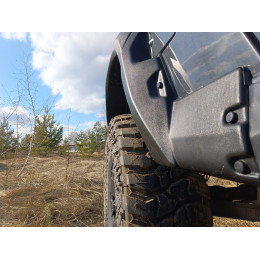 Расширители колёсных арок УАЗ Пикап NEW (без накладок на бампер) рестайлинг