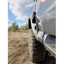 Расширители колёсных арок УАЗ Пикап NEW (без накладок на бампер) рестайлинг