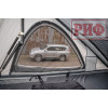 Палатка на крышу автомобиля РИФ Hard RT05-125, корпус белый, тент светло-серый, 210х125х150