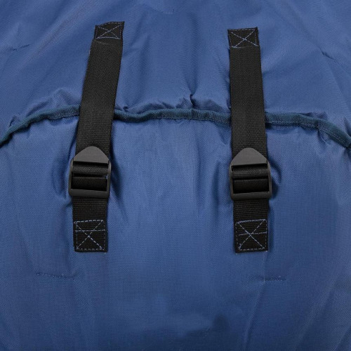 Кресло складное Helios круглое, до 150 кг, синее