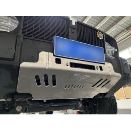 Защита Falcon переднего бампера для TANK 300 (без штатной лебедки) Off-road Edition & City Edition, бензин, 2.0T (2020+), алюминий, 8 мм