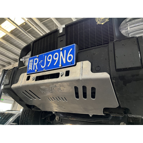 Защита Falcon переднего бампера для TANK 300 (без штатной лебедки) Off-road Edition & City Edition, бензин, 2.0T (2020+), алюминий, 8 мм