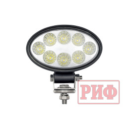 Светодиодная фара водительского света РИФ 142х122х66 мм 24W LED