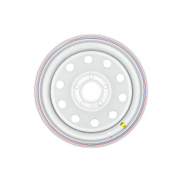 Диск усиленный Мерседес стальной белый  5x130 8xR16 ET-0