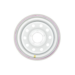 Диск усиленный УАЗ стальной белый 5x139,7 8xR16 d110 ET-19