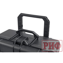 Кейс защитный ударопрочный РИФ 616х493х220 мм на колесах с телескопической ручкой IP55