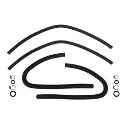 Крышка кузова РИФ для Dongfeng DF6, роллета раздвижная, алюминиевая, черная