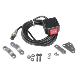 Лебёдка автомобильная электрическая 12V Runva 6000 lbs 2722 кг (синтетический трос)