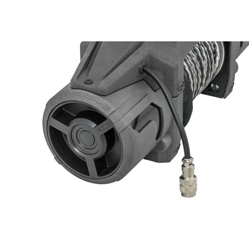 Лебёдка автомобильная электрическая 12V Runva 6000 lbs 2722 кг (синтетический трос)