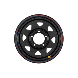 Диск усиленный Suzuki Jimny стальной черный 5x139,7 5,5xR16 d108,1 ET+5 (треуг. мелкий)