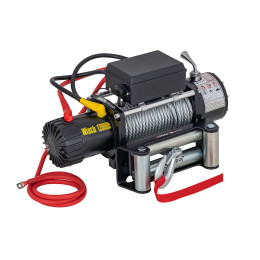 Лебёдка электрическая 12V Electric Winch 12000 lbs 5443 кг роликовые губки, стальной трос