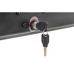 Бокс автомобильный на крышу Pentair RESORT 290 л черный глянец, двусторонний