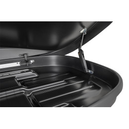 Бокс автомобильный на крышу Pentair RESORT 290 л черный глянец, двусторонний