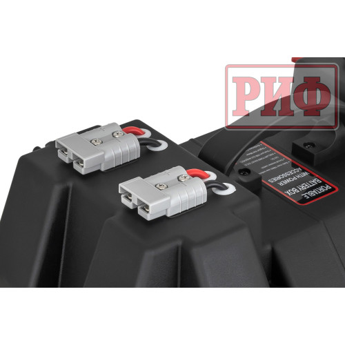 Бокс аккумуляторный 2xUSB, 1x12В, вольтметр с индикацией (424х251х306 мм)