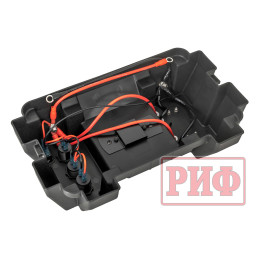 Бокс аккумуляторный 2xUSB, 1x12В, вольтметр с индикацией (424х251х306 мм)