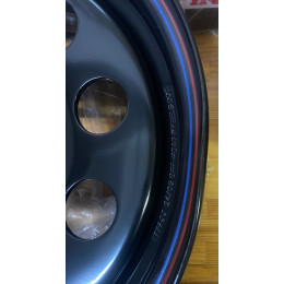 Диск усиленный Nissan Navara D40 3.0TD стальной черный 6x114,3 8xR17 d66 ET+25 (уценка)