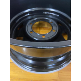 Диск усиленный Тойота Ниссан стальной черный 6x139,7 8xR16 d110 ET+30 (треуг. мелкий) (уценка)