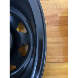 Диск усиленный Тойота Ниссан стальной черный 6x139,7 8xR16 d110 ET+30 (треуг. мелкий) (уценка)