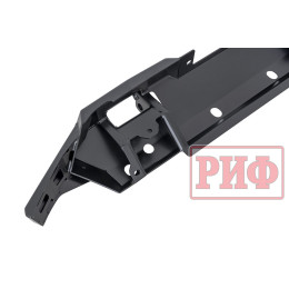 Бампер РИФ силовой передний Mitsubishi Pajero Sport 2021+ под площадку для лебедки