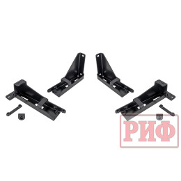 Пороги РИФ силовые Mitsubishi Pajero Sport III 2015-2020