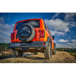 Бампер РИФ задний силовой/защита штатного бампера TANK 300 с возможностью установки фаркопа