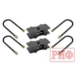 Комплект стремянок и проставок РИФ для лифта рессор на 40 мм VW Amarok