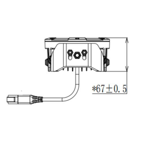 Светодиодные фары комбинированного света AURORA 128 мм 60W (2 шт.)