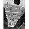 Защита Falcon радиатора, картера, РК, КПП для Land Rover Defender 2021+ (бензин 3.0T)