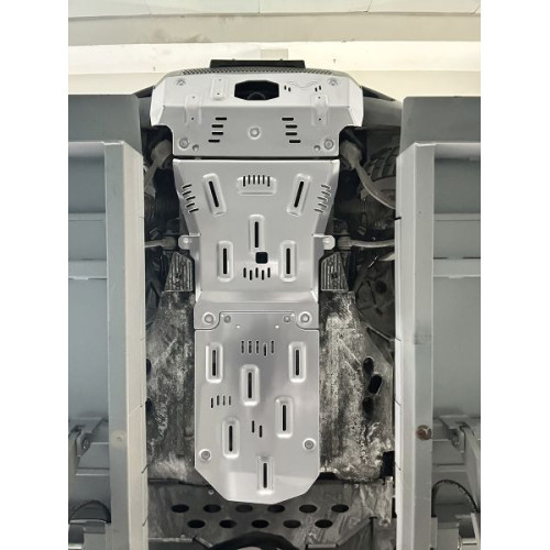 Защита Falcon радиатора, картера, РК, КПП для Land Rover Defender 2021+ (бензин 3.0T)