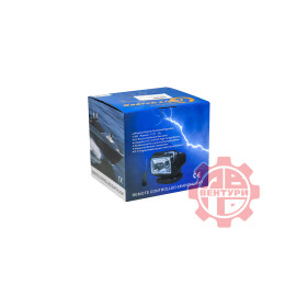 Фара-искатель 12V 50W LED с дистанционным управлением, черный (180х180х175мм) на магните