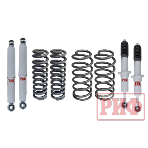 Лифт-комплект РИФ газовый Toyota Land Cruiser Prado 120, FJ Cruiser 30 мм мягкий