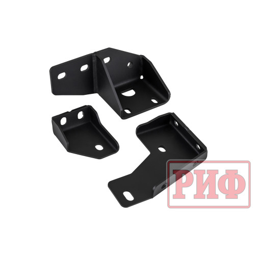 Бампер РИФ силовой передний JAC T6, SOLLERS ST6 под штатные фары, с центральной защитной дугой, стандарт