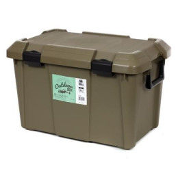 Ящик экспедиционный IRIS HD OUTDOOR BOX SOLID CONTAINER SC600D хаки, 45 литров 60x37,5x38 см.