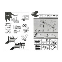 Бокс автомобильный на крышу Pentair PYTHON 400L черный глянец, двусторонний