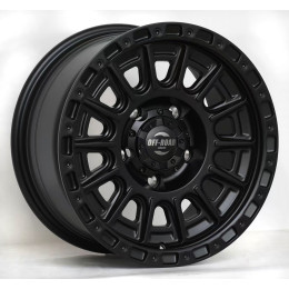 Диск УАЗ литой черный матовый 5x139,7 8xR16 d108,2 ET+15 (продаются по 4 шт.)