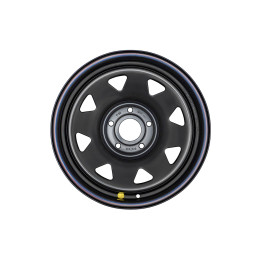 Диск усиленный JEEP стальной черный 5х127 8xR17 d75 ET+30 (треуг. мелкий)