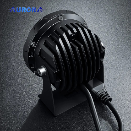 Светодиодные фара рабочего света AURORA 102 мм 40W c RGB подсветкой (комплект 2 шт)