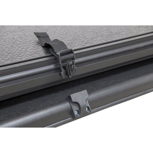 Крышка кузова VW Amarok 2010+ трёхсекционная, алюминиевая, черная