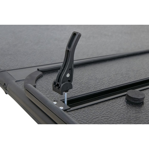 Крышка кузова VW Amarok 2010+ трёхсекционная, алюминиевая, черная