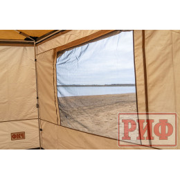 Стенки для комбинированной (прямоугольной с веерной частью) маркизы 2,5х2,5 м левые